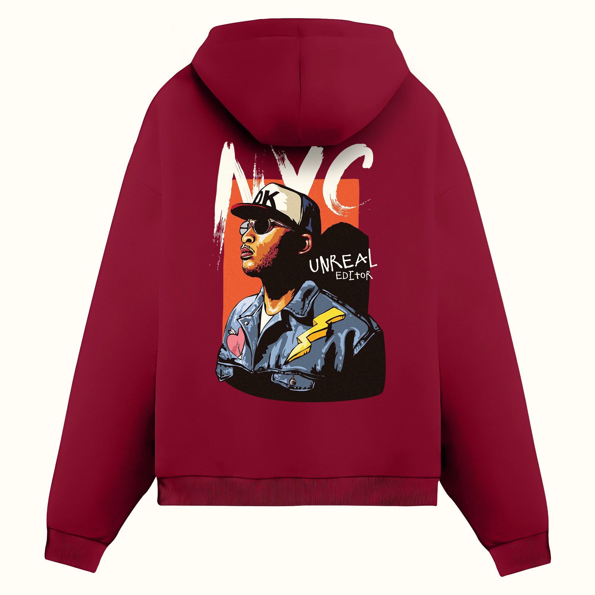 Unreal Çift taraflı baskılı - Hoodie