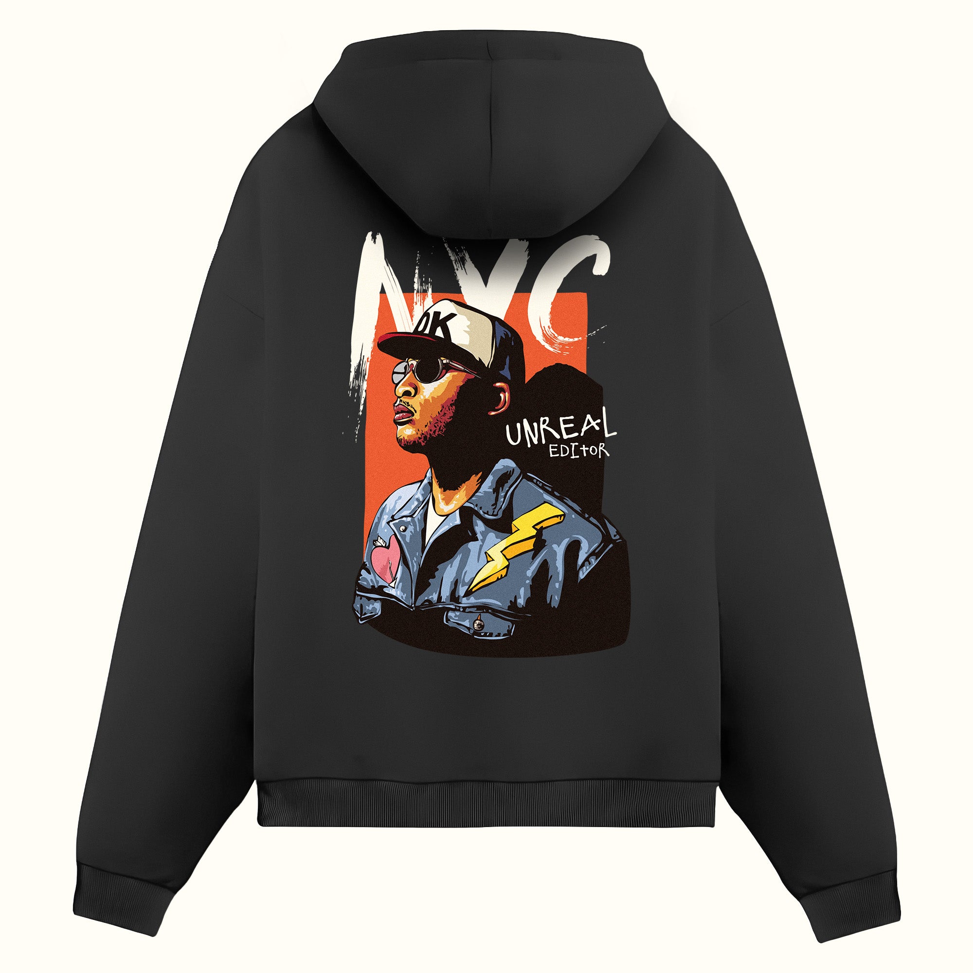 Unreal Çift taraflı baskılı - Hoodie