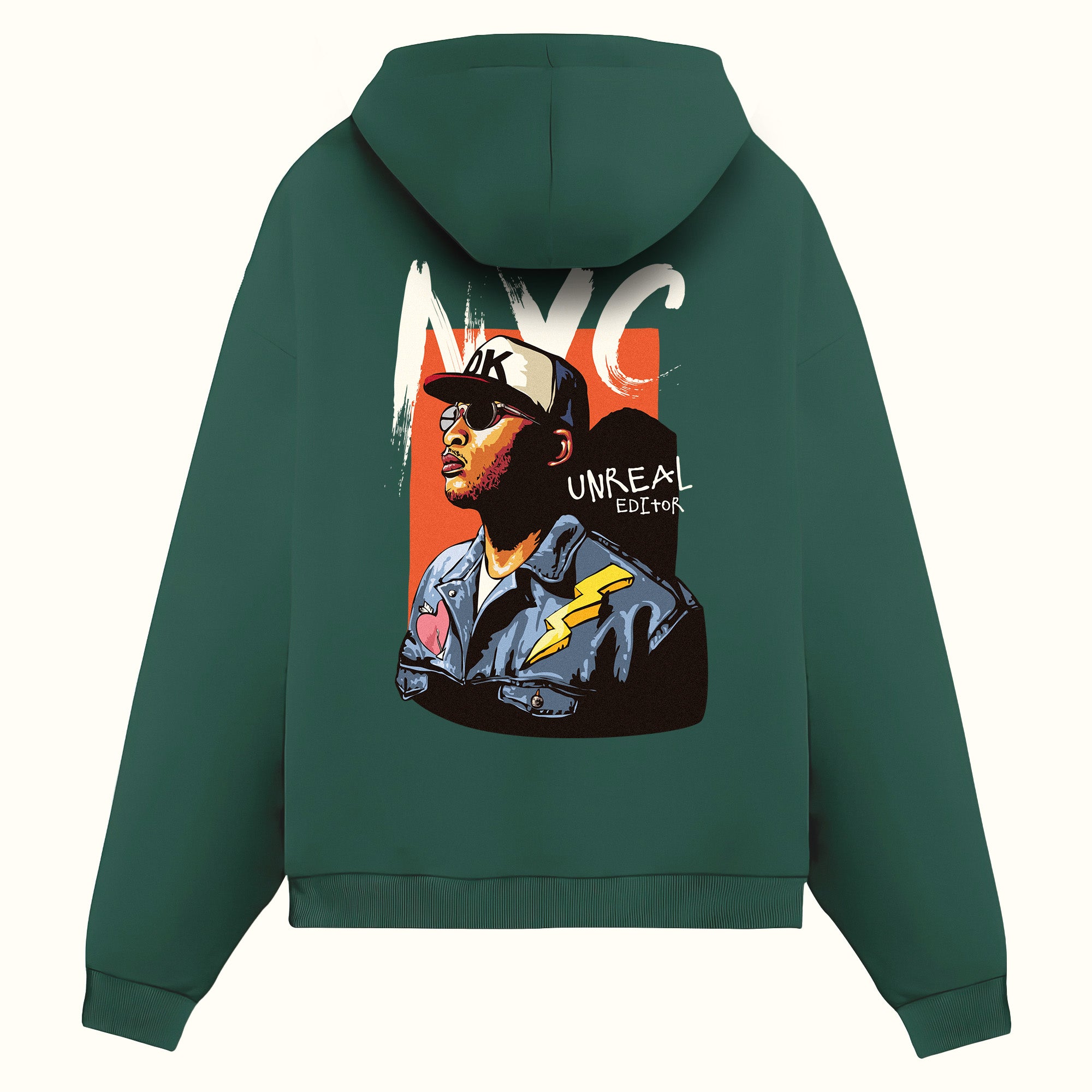 Unreal Çift taraflı baskılı - Hoodie