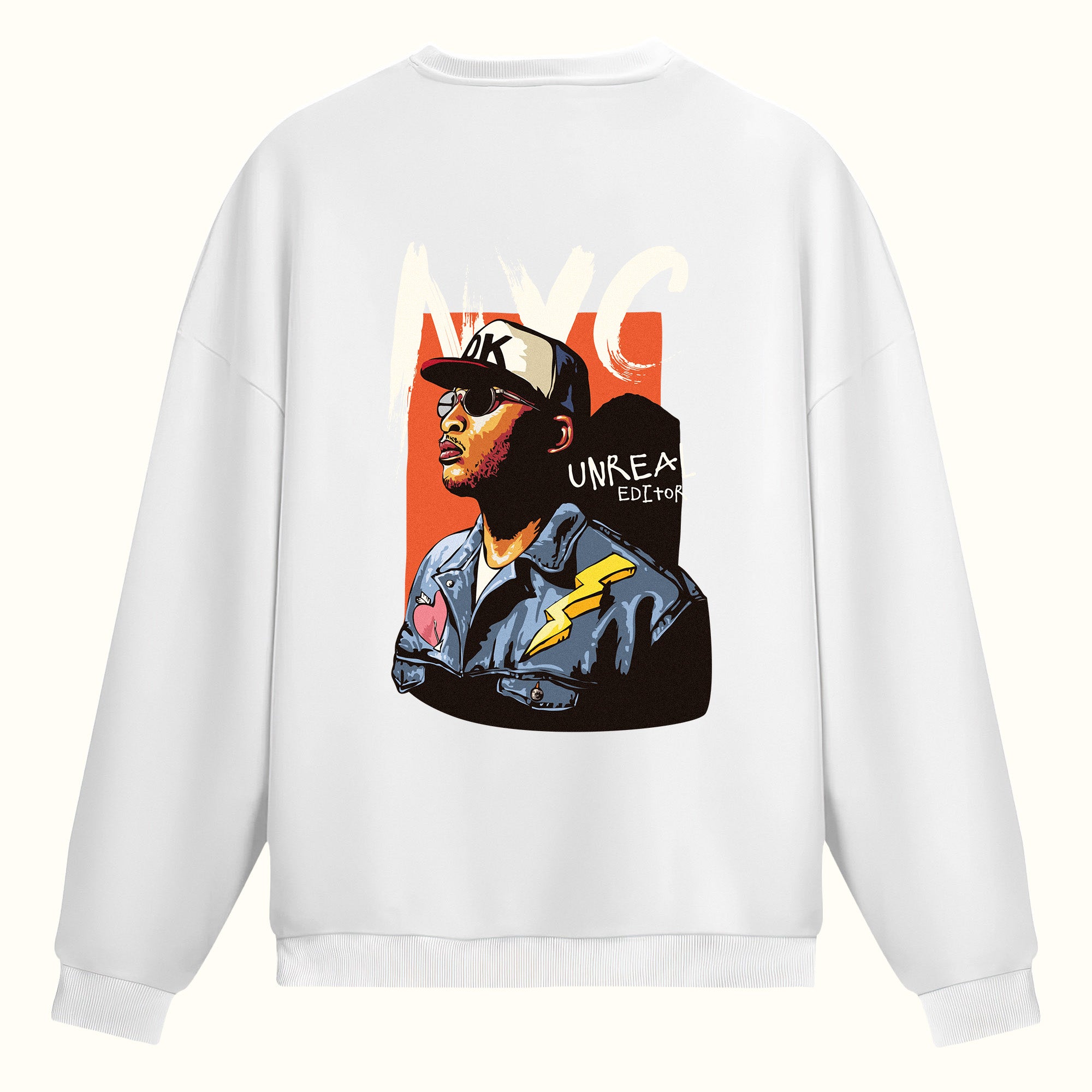 Unreal Çift taraflı Baskılı - Sweatshirt