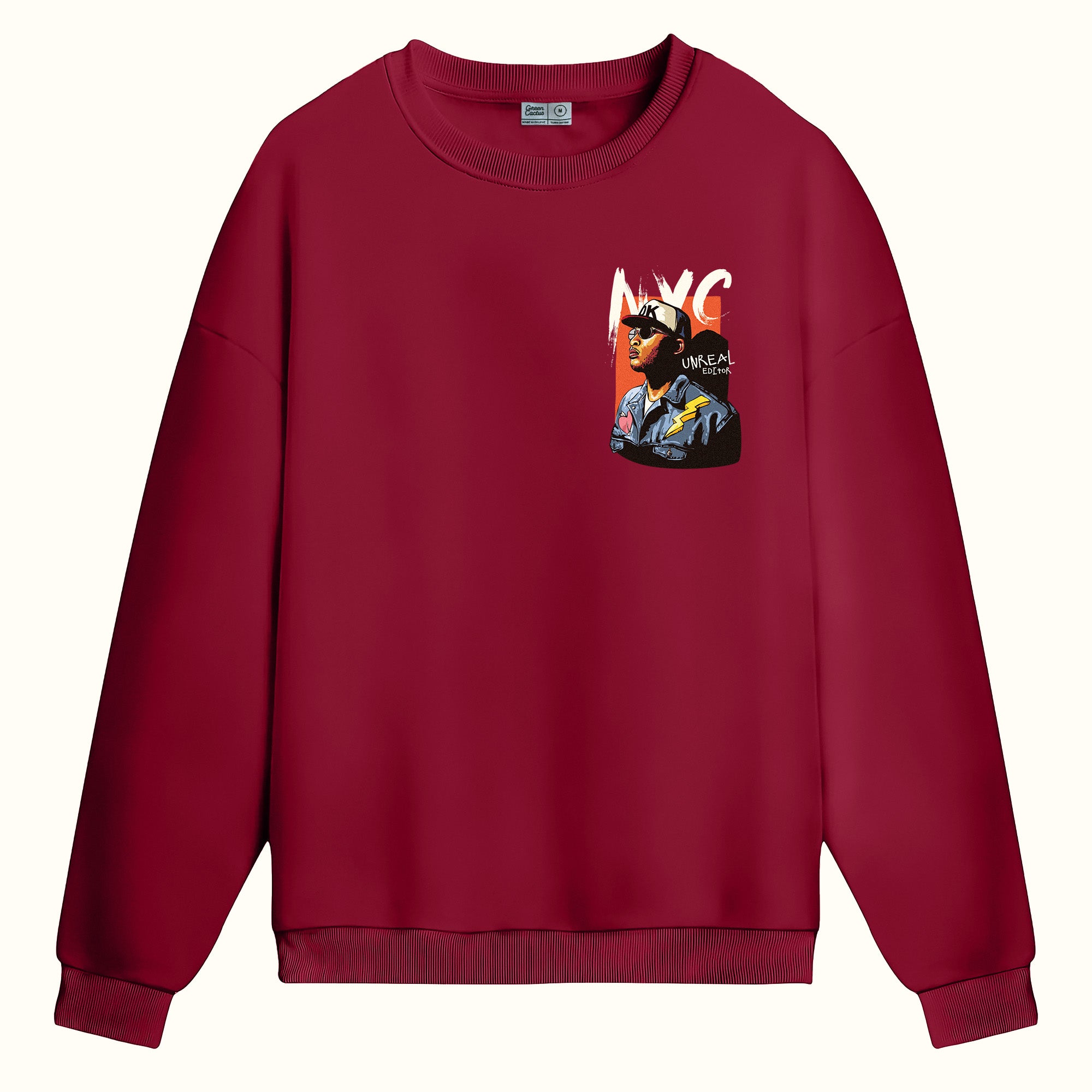 Unreal Çift taraflı Baskılı - Sweatshirt