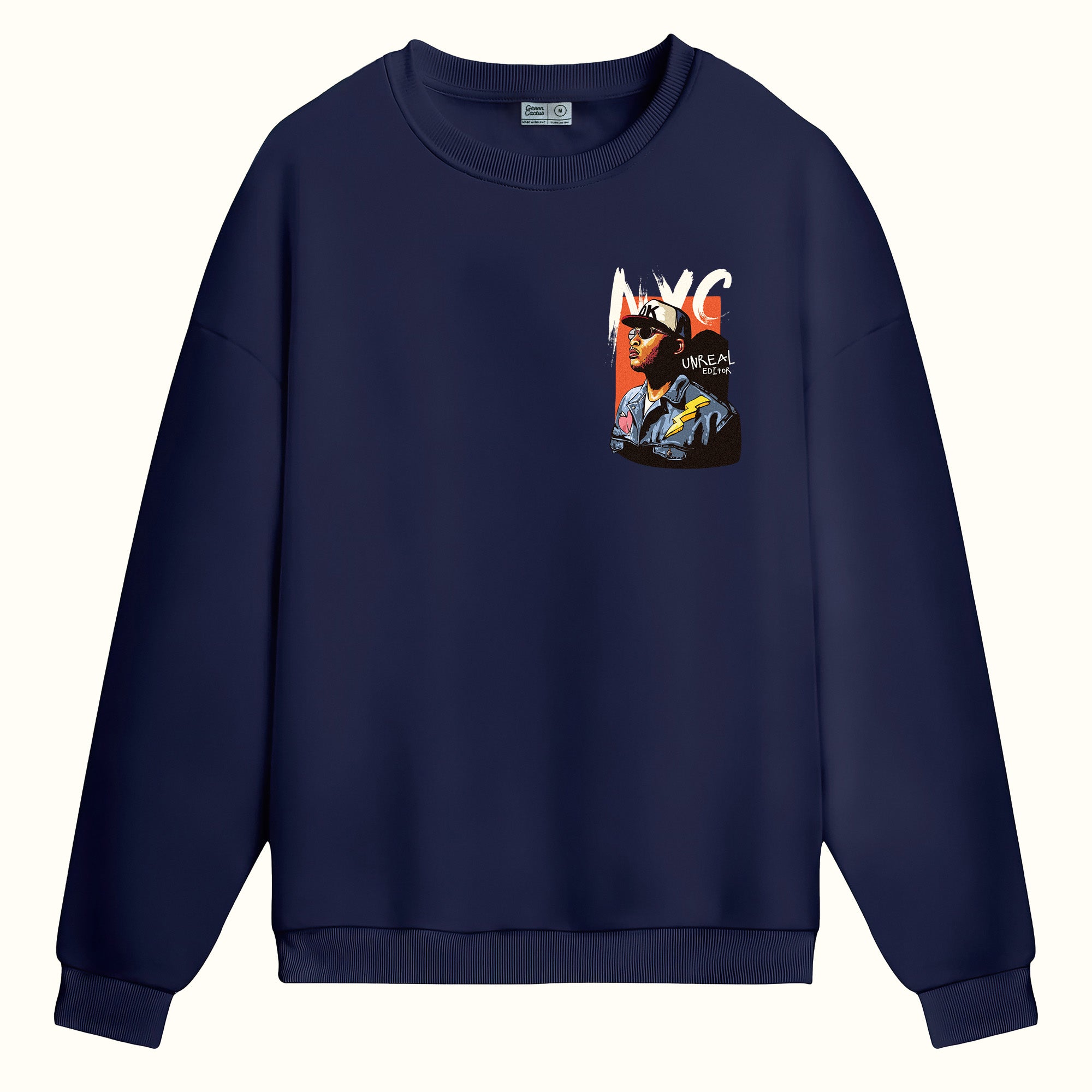 Unreal Çift taraflı Baskılı - Sweatshirt