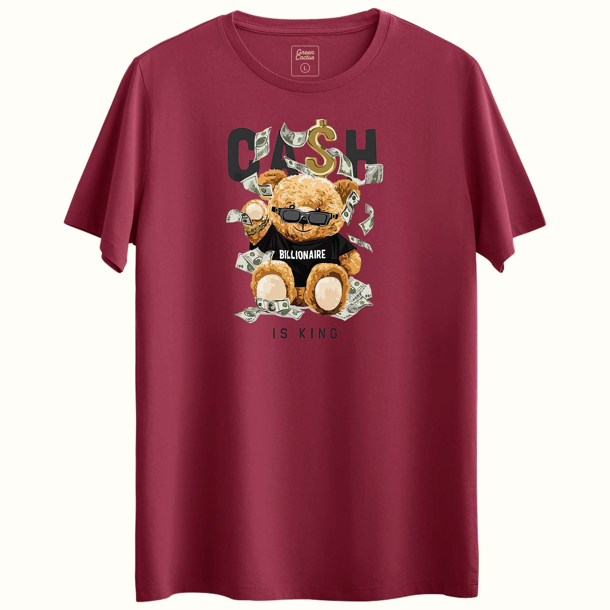 Teddy Tasarımlı Regular T-Shirt