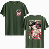 Mezuko Kamado Tasarımlı Regular T-Shirt