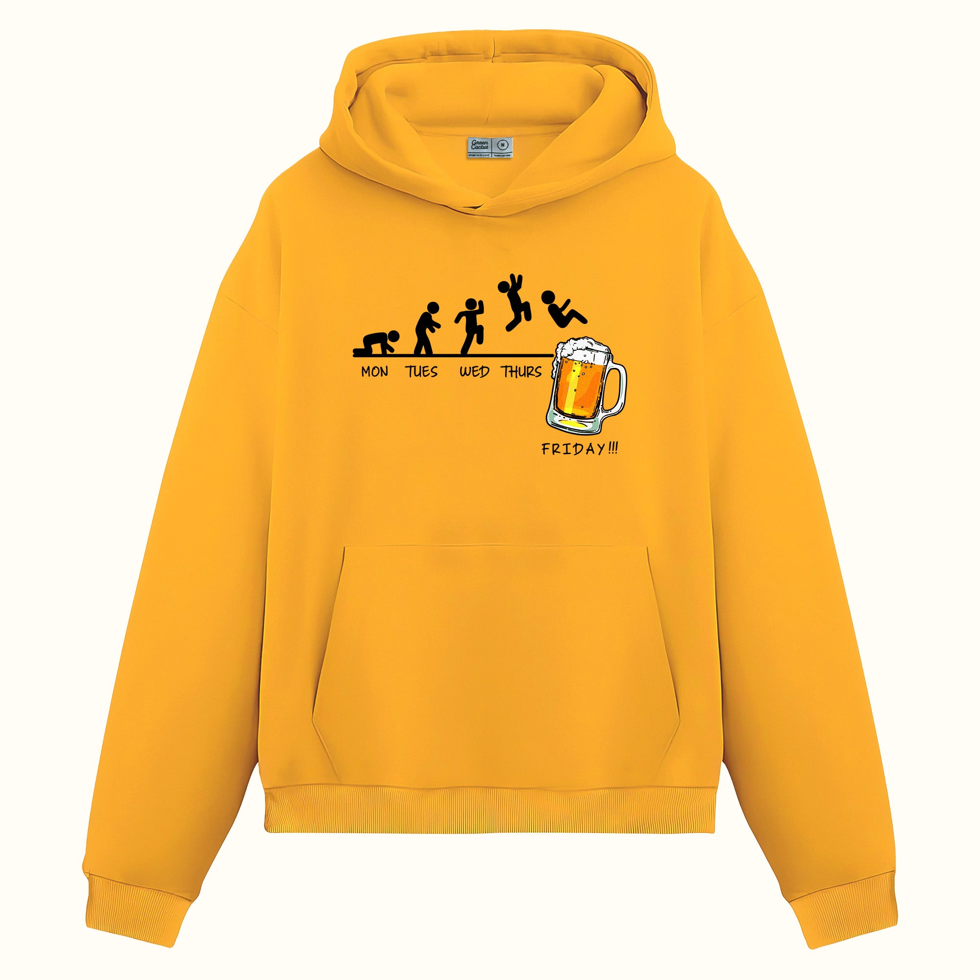 Enjoy Friday Bira Tasarımlı - Hoodie