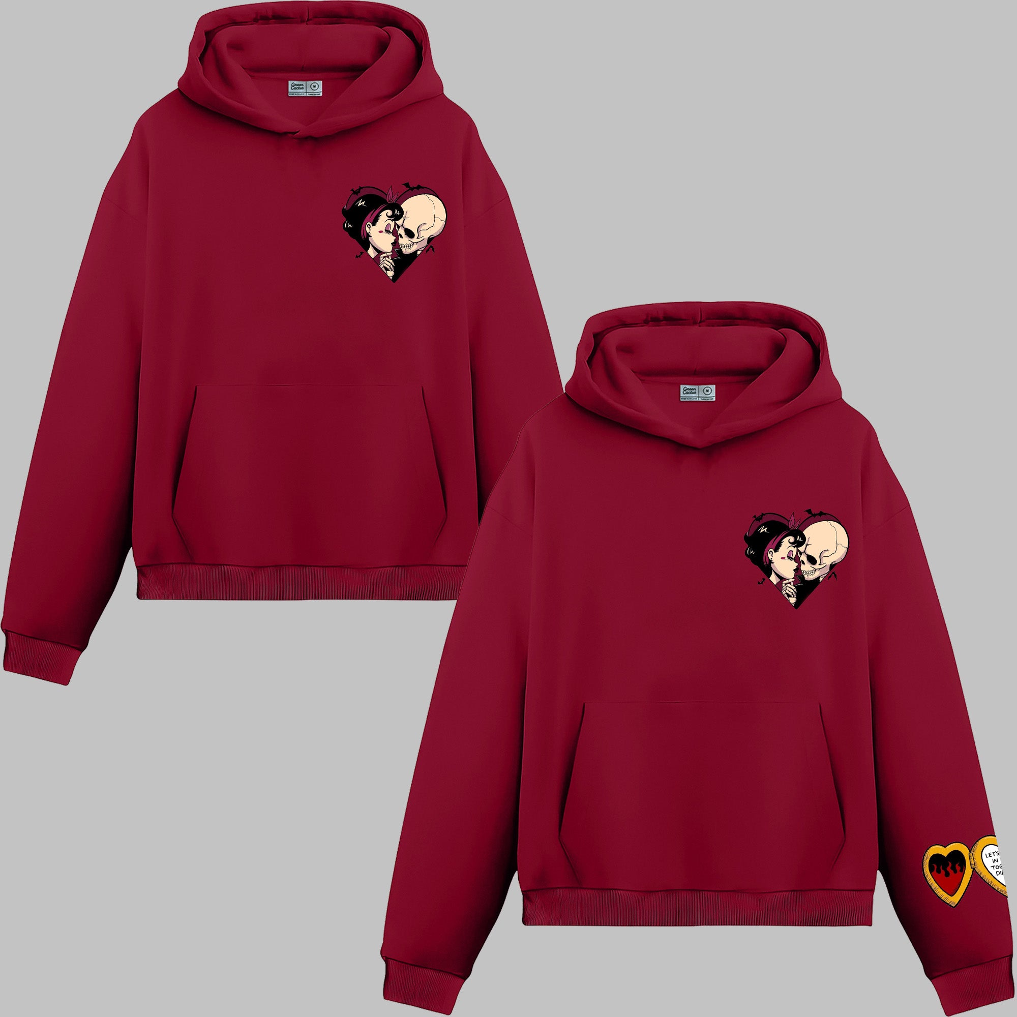 İskelet Love - Hoodie