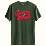 Cherry Tasarımlı Regular T-Shirt