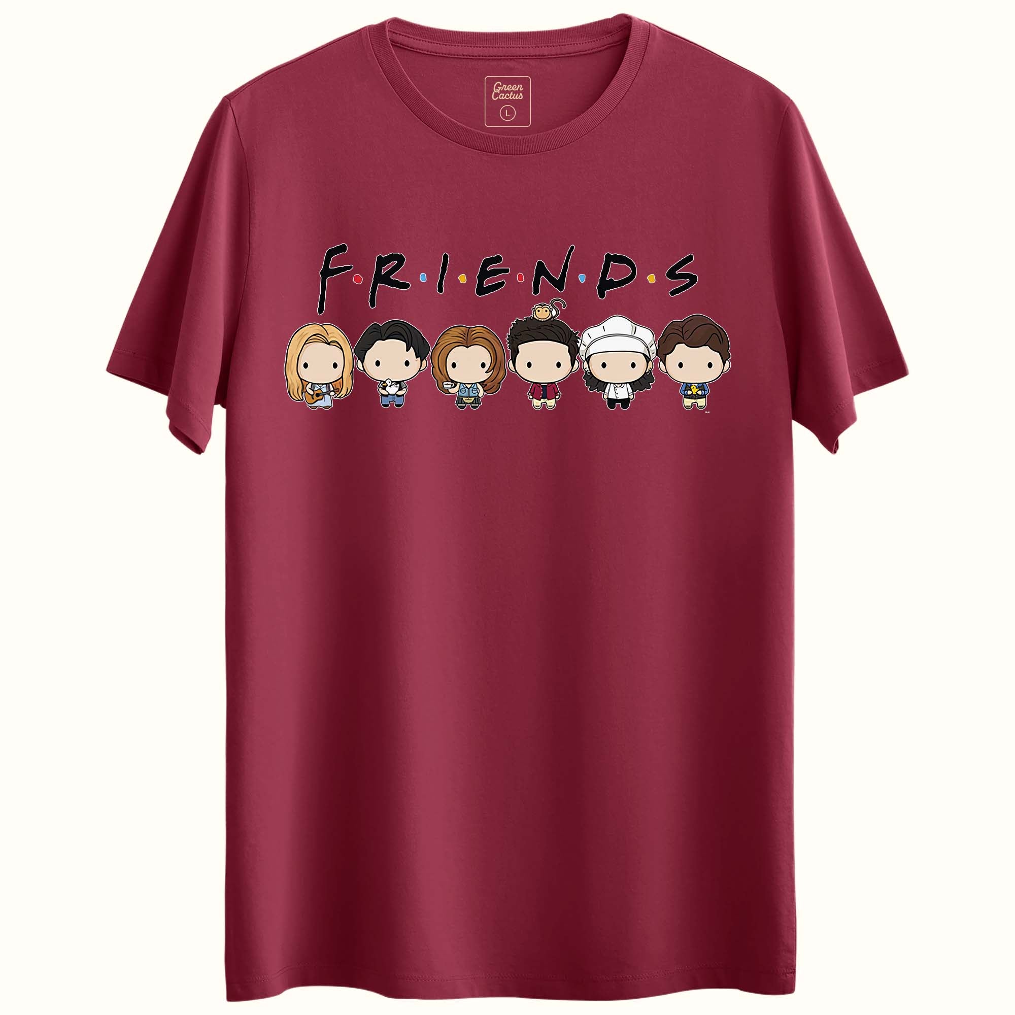 Friends Tasarımlı Regular T-Shirt