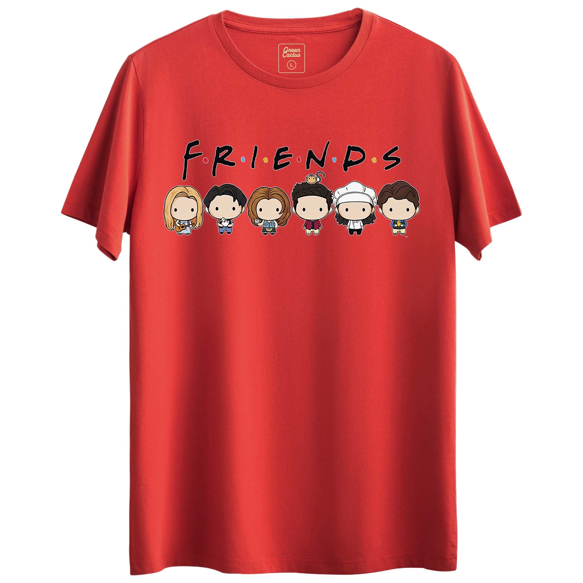 Friends Tasarımlı Regular T-Shirt