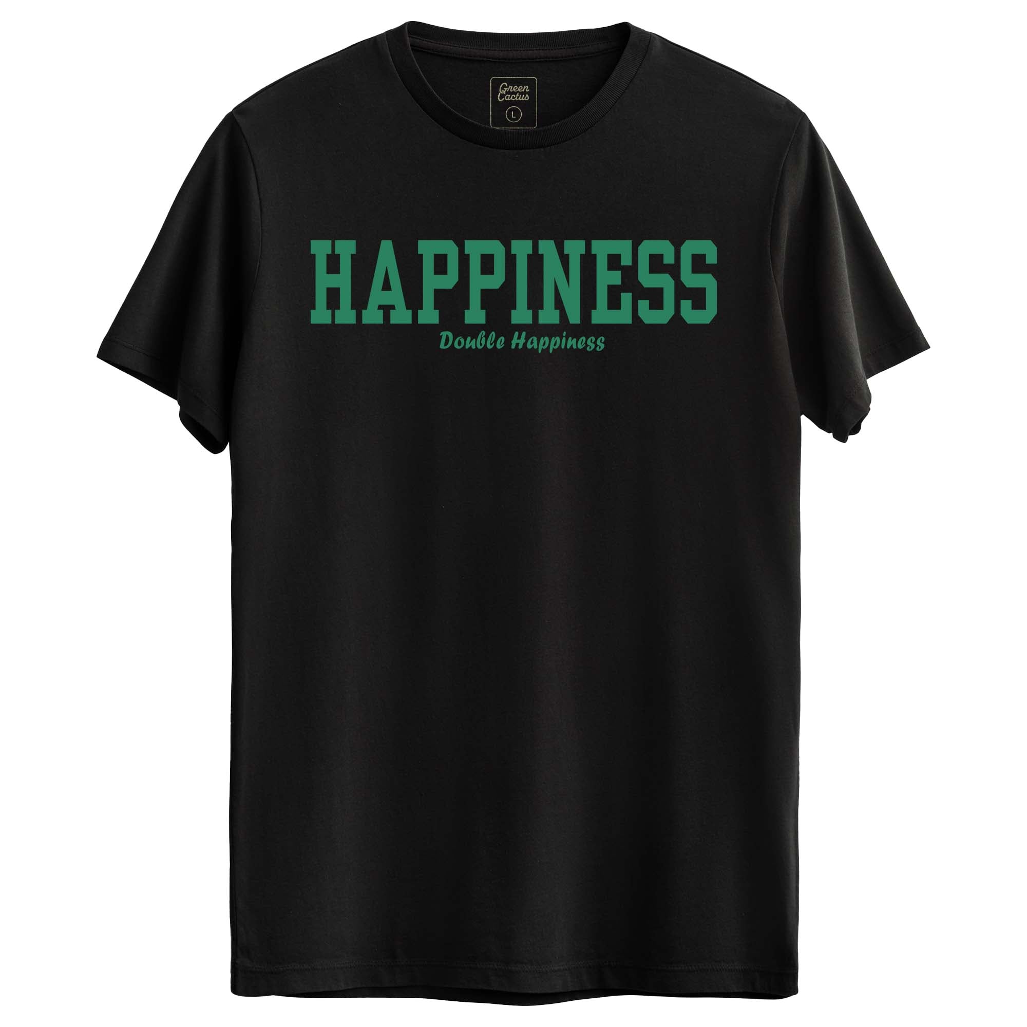 Happiness Tasarımlı Regular T-Shirt