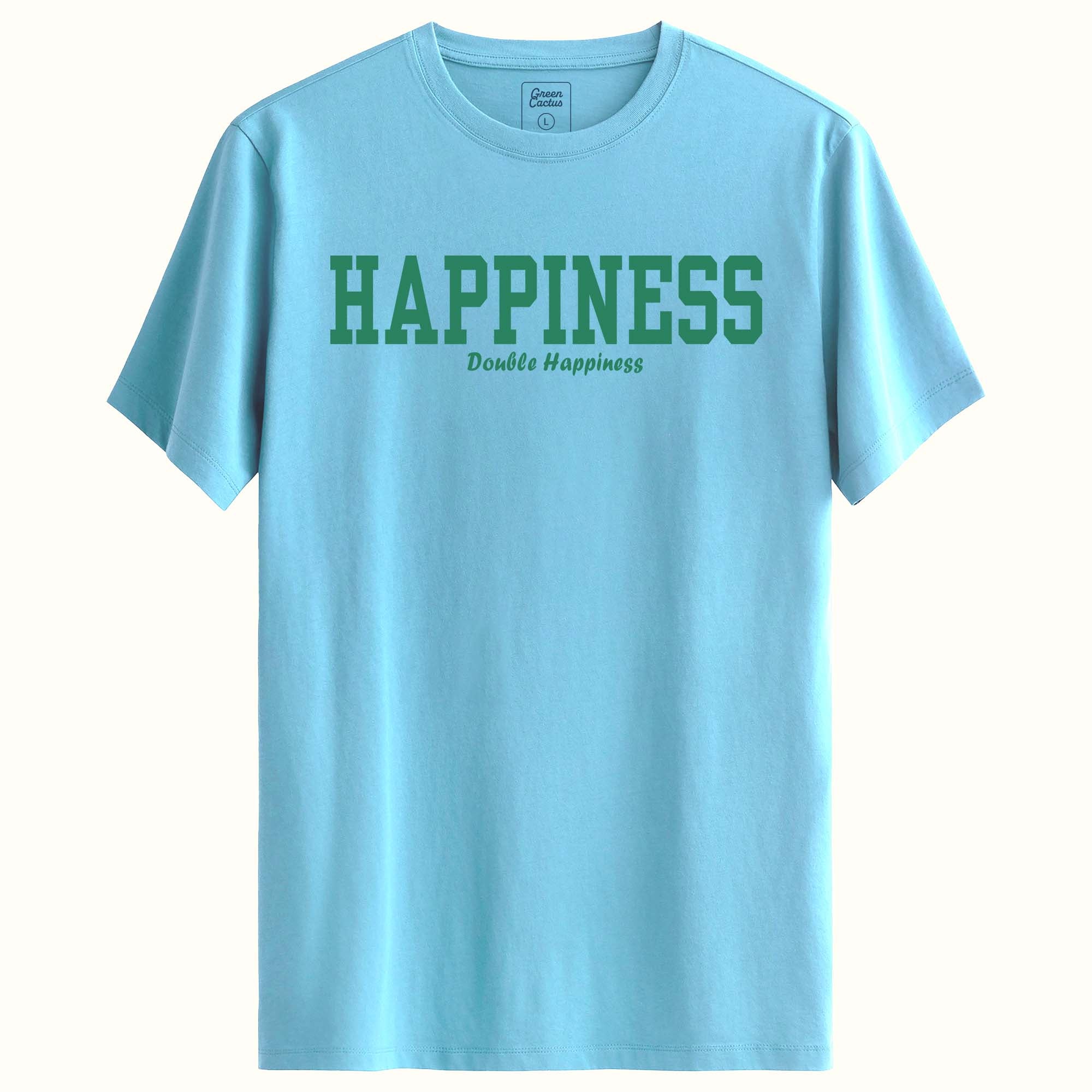 Happiness Tasarımlı Regular T-Shirt