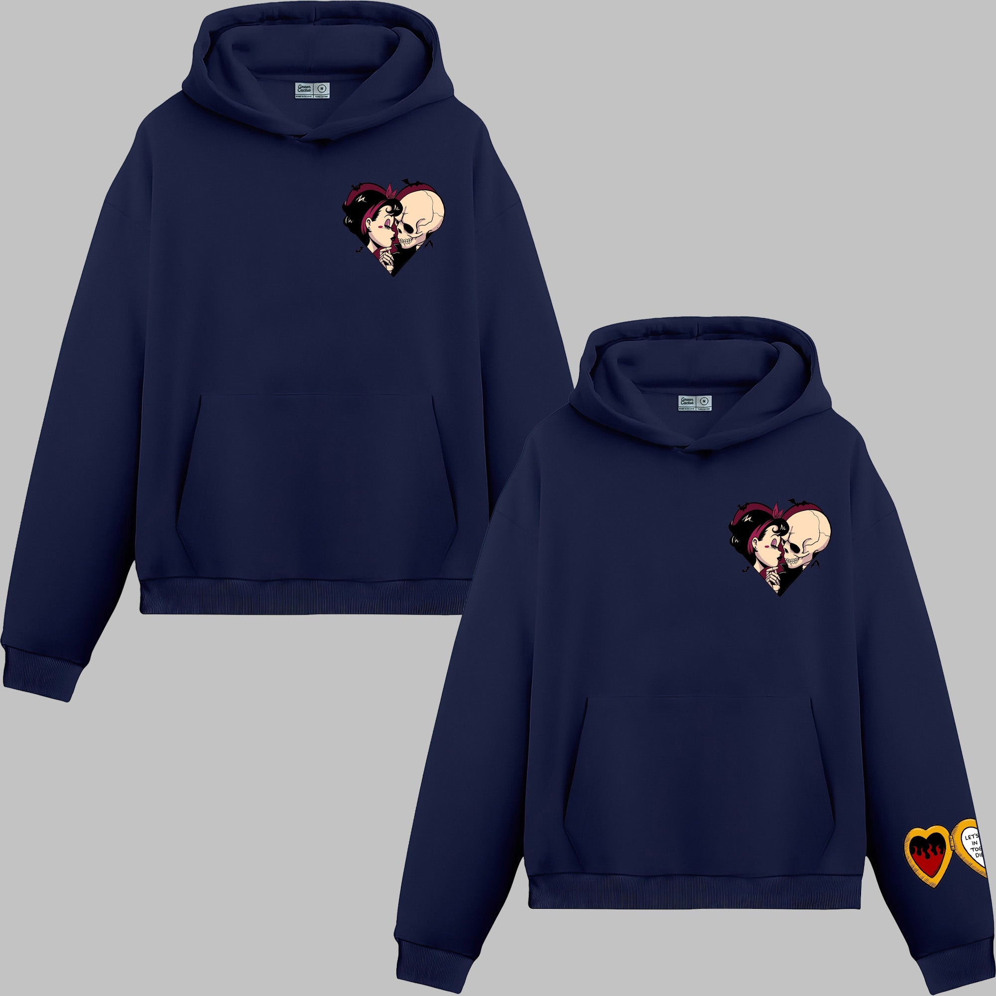 İskelet Love - Hoodie