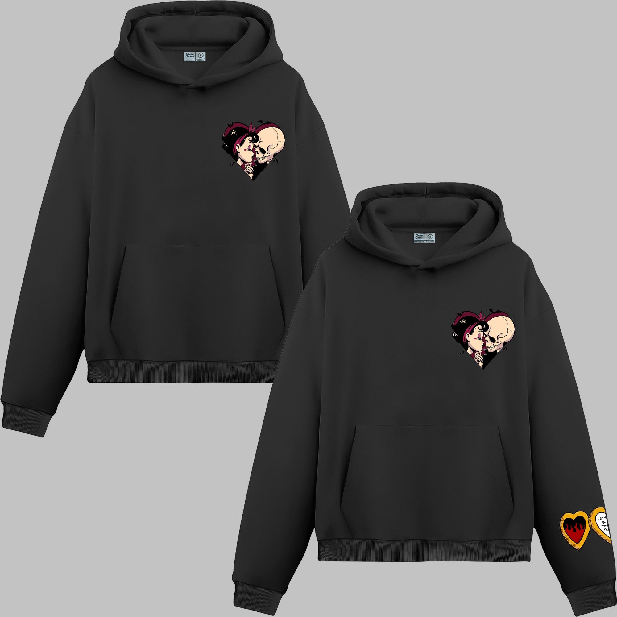 İskelet Love - Hoodie