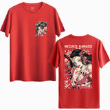 Mezuko Kamado Tasarımlı Regular T-Shirt