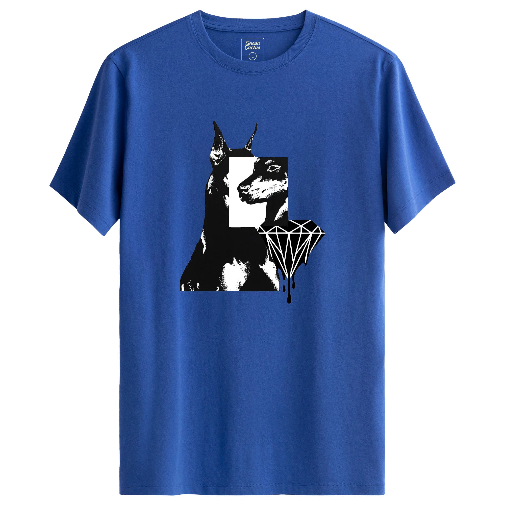 Köpek Tasarımlı Regular T-Shirt