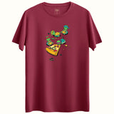 Ninja Turtles Tasarımlı Regular T-Shirt