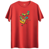 Ninja Turtles Tasarımlı Regular T-Shirt