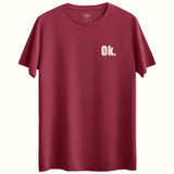 Ok Tasarımlı Regular T-Shirt