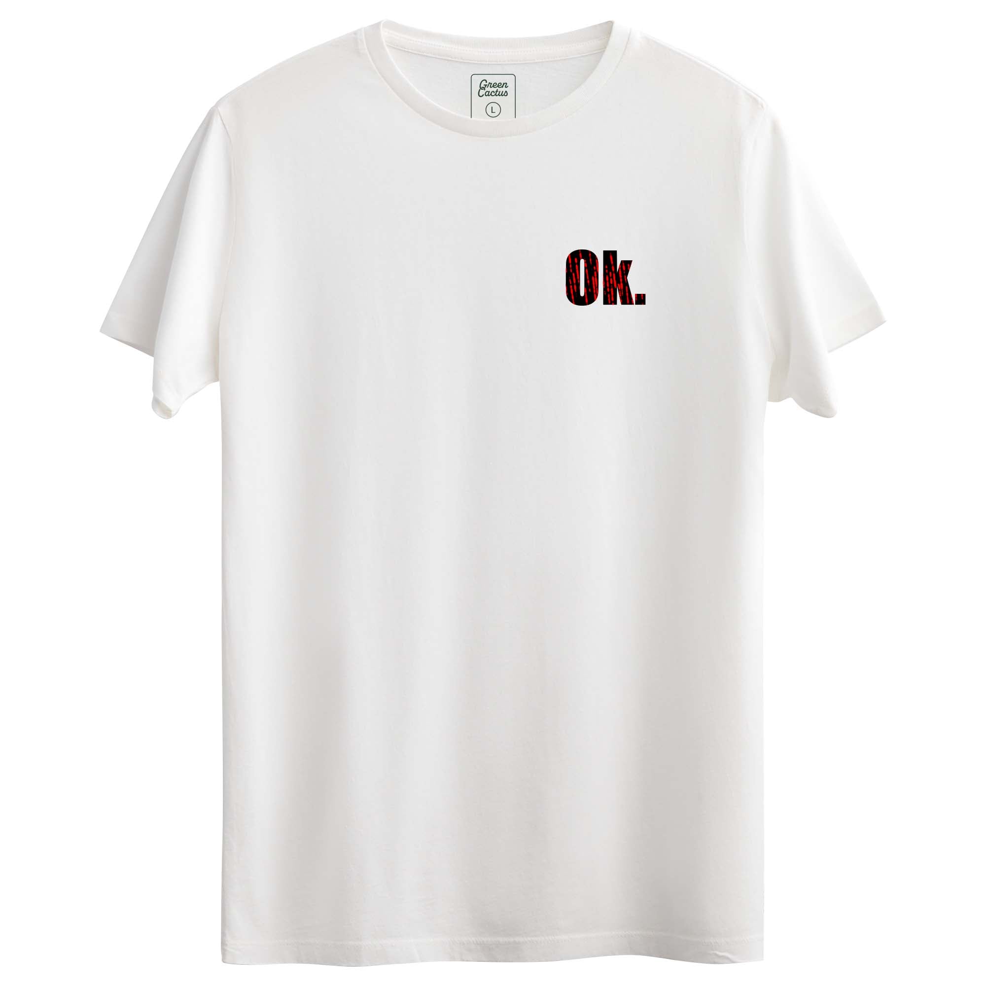 Ok Tasarımlı Regular T-Shirt