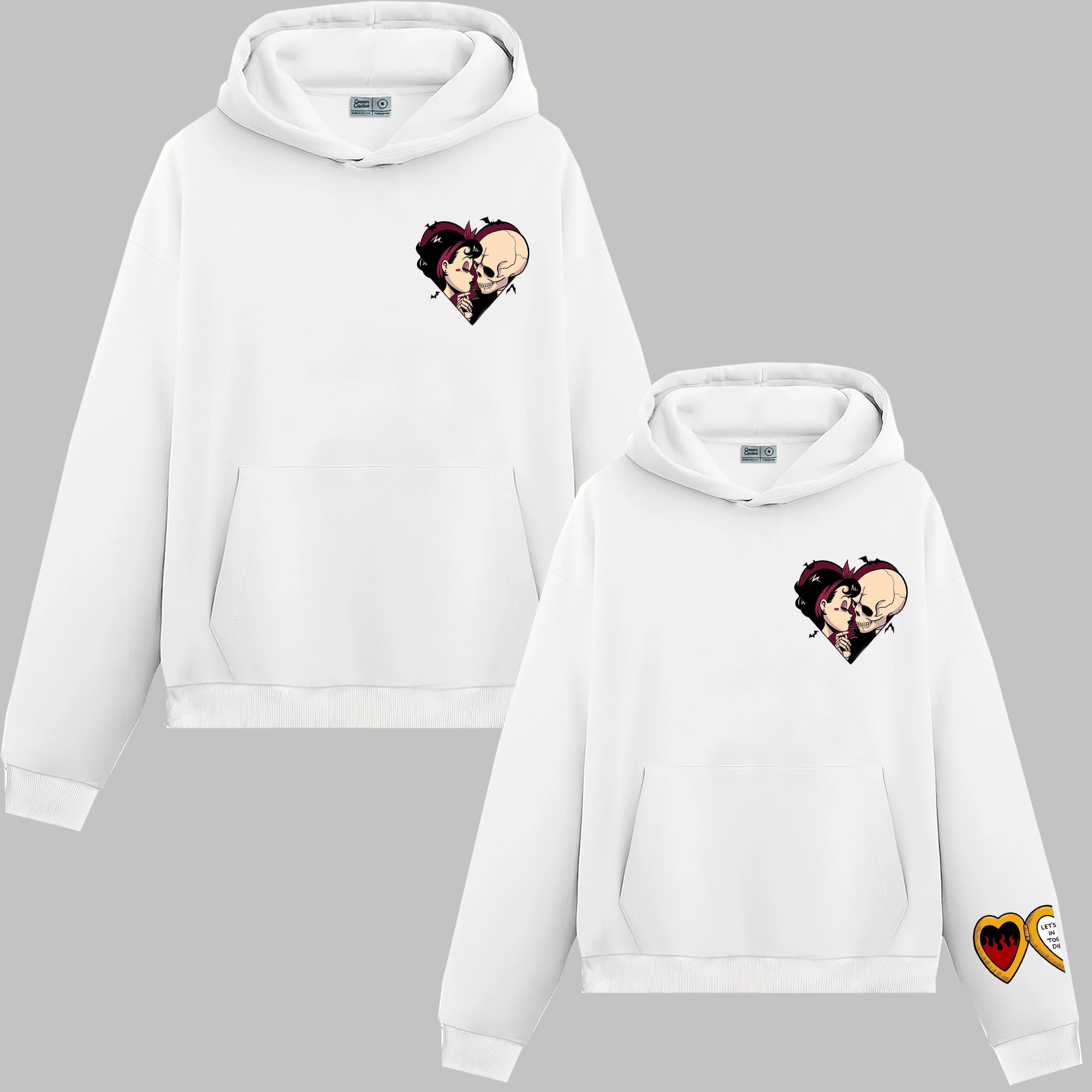 İskelet Love - Hoodie