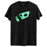 Ufo Tasarımlı Regular T-Shirt