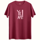 Yeah Tasarımlı Regular T-Shirt