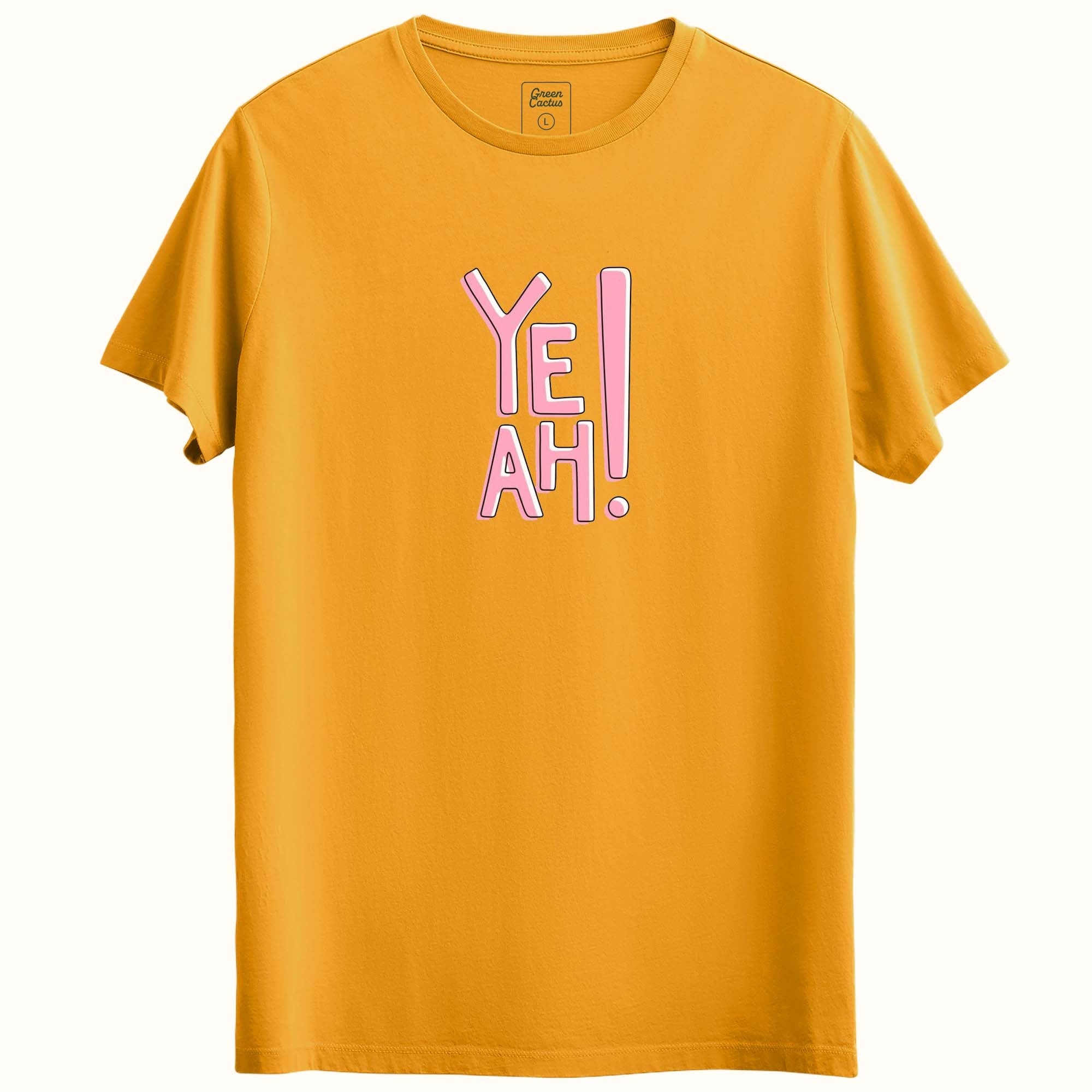 Yeah Tasarımlı Regular T-Shirt